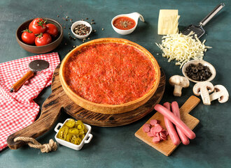 Turkish Hot Derin Tava Pizza (Büyük Boy) görseli