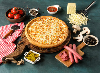 Turkish Hot İnce Tava Pizza (Orta Boy) görseli