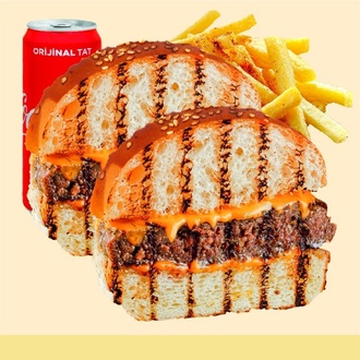 Steak Burger Menü görseli