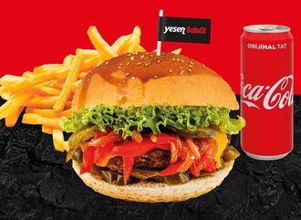 Acılım Burger Menü görseli