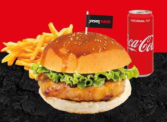 Piliç Acılım Burger Menü görseli