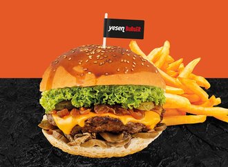 Maxi Mantarlım Burger görseli