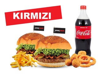 Kırmızı 2'Li Menü görseli