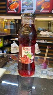 Dimes Cam Şişe Vişne görseli