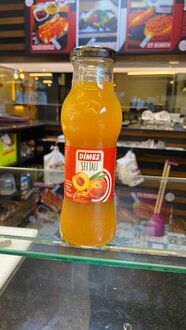 Dimes Cam Şişe Şeftali görseli