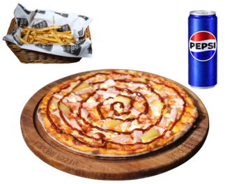 Barbecue Pizza (Büyük) görseli
