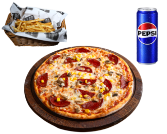 Tire Sucuklu Pizza (Orta) görseli