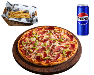 Karışık Special Pizza (Küçük) görseli