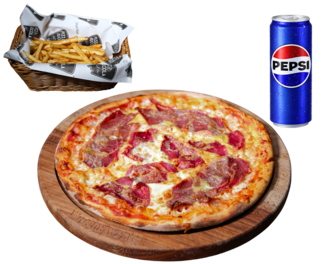 Pastırmalı Pizza (Orta) görseli