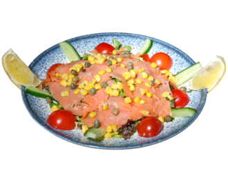 Somon Füme Salata görseli