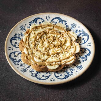 Karamelli Waffle görseli