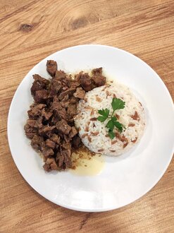 Pilav Üstü Dana Kavurma görseli