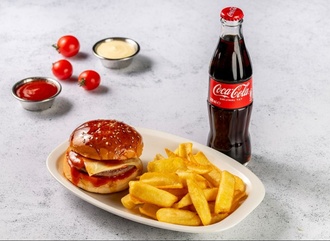 Cheeseburger Menü görseli