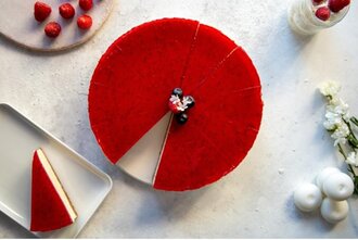 Frambuazlı Cheesecake görseli