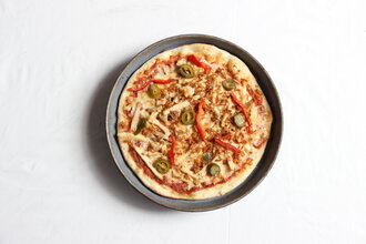 Hot Chicken Pan Pizza (28 Cm.) görseli
