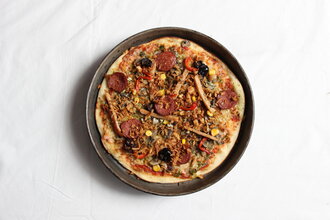 Mix Pan Pizza (24 Cm.) görseli