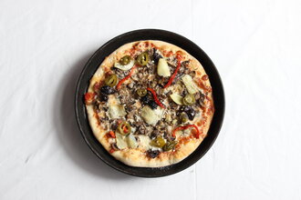 Hot Veggie Pan Pizza (24 Cm.) görseli