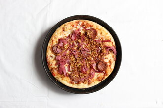 Meat Pan Pizza (24 Cm.) görseli