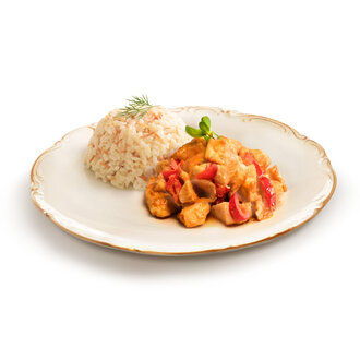 Tavuk Sote Ve Şehriyeli Pirinç Pilavı görseli