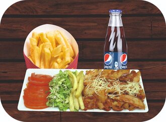 Tavuk Döner & Şişe İçecek Menü görseli