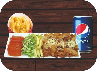 Tavuk Döner & Kutu İçecek Menü görseli