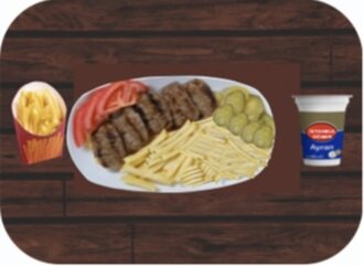 Izgara Köfte (5 Adet) & Ayran Menü görseli