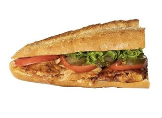 Üç Çeyrek Ekmek Arası Tavuk Döner & Ayran Menü görseli