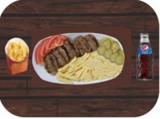 Izgara Köfte (5 Adet) & Şişe İçecek Menü görseli