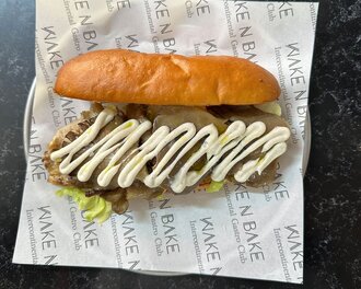 Vejetaryen Trüf Burger görseli