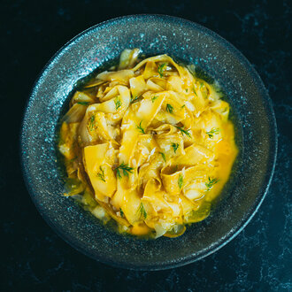 Zeytinyağlı Portakallı Kabak görseli