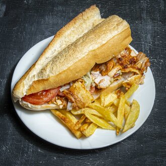 Yarım Ekmek Arası Tavuk Döner görseli