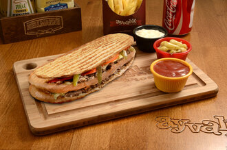 Süper Kavurmalı Kaşarlı Tost görseli