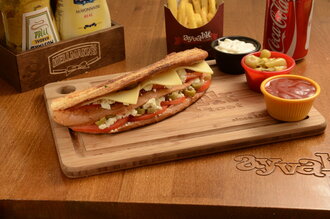 Süper Tulum Peynirli Kaşarlı Tost Menü görseli