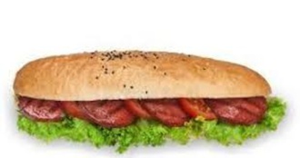 3/4 Ekmek Arası Sucuk & Ayran görseli