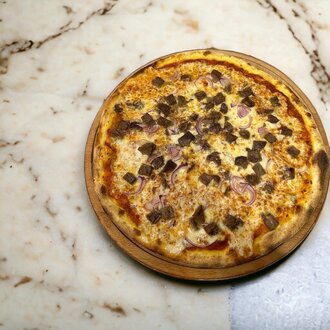 Kavurmalı Pizza görseli