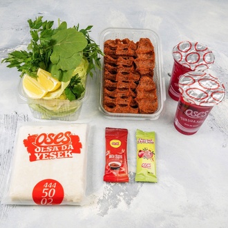 Çiğ Köfte (300 Gr.) & Turşu Suyu Menü görseli