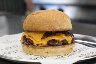 Oklahoma Onion Smash Burger (Patatessiz) görseli