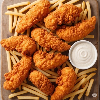 Crispy Chicken Tenders (9 Adet) görseli