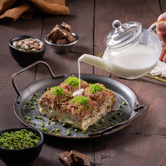 Fıstıklı Soğuk Baklava 1 Kg görseli