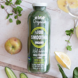 Organik Smoothie Well Greens (414 Ml.) görseli