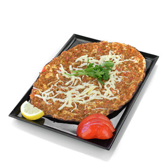 Kaşarlı Lahmacun görseli