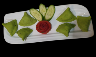 Vegetable Samosa (6 Adet) görseli