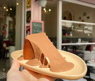 Çikolatalı Bask Usulü Cheesecake görseli