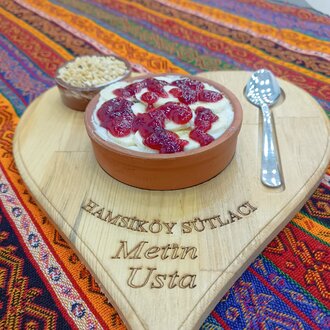 Frambuazlı & Muzlu Hamsiköy Sütlacı görseli