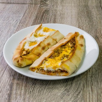 Kıymalı Yumurtalı Pide (Açık) görseli