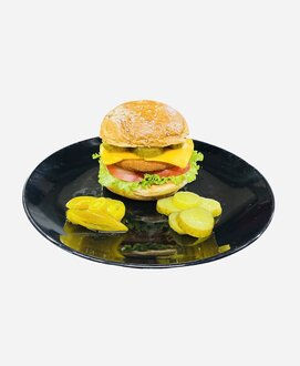 Tavuk Cheeseburger görseli