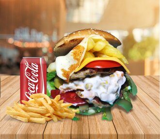 Çılgın Cheeseburger Menü görseli