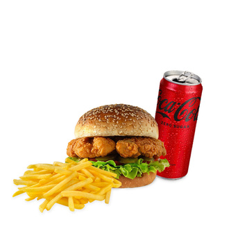 Chicken Burger Menü görseli
