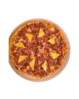 Sosisli Cheddarlı Pizza (Orta Boy) görseli