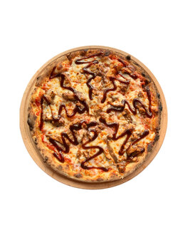 Barbekü Soslu Tavuklu Pizza (Büyük Boy) görseli